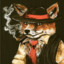 Cigar Smokin&#039; Fox