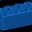 Lego Blue Brick