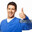 thumbs up stock image avatar