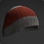 red beenie hat