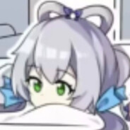 洛天依的脸蛋香香的