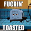 Confused Toaster#SmurfMagnet