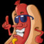 Sausage with Glasses