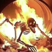 flame skeleton💀