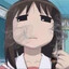 osaka smoking a blunt