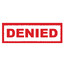 denied lol