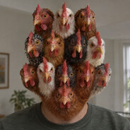 The Face Of Thirteen Chickens.