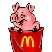 FAT MCDONALDS PIG