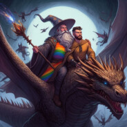 A big gay wizard