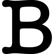 B