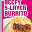 3 Beefy 5-Layer Burritos