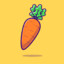 bored carrot