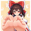 Reimu feet ᗜˬᗜ