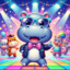 Party hippo