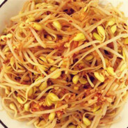 凉拌豆芽菜