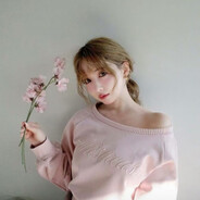 她说话有股孩子气