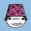 Look at this guys funny hat