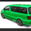 mini van verde