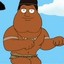 Joe Swanson but he black doe