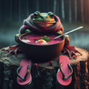 Frog log