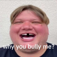 why you bully me？
