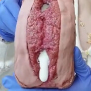 她说流出来的是酸奶