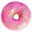 pink frosted sprinkle donut 