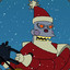 Evil Robot Santa