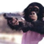 monkey with a gun