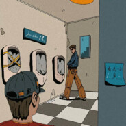 跨越四十四米距离相拥