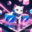 Mega Laser Kitty Cube