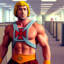 Im literally He-Man