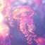 I kissed the pink jellyfish