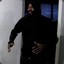 MC Ride Walking Through a Door