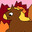 evil and intimidating horse