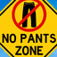 Anti-pants gamer