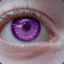 Purple eyes