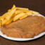 milanesa  con papas fritas