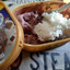 Ice cream with rice
