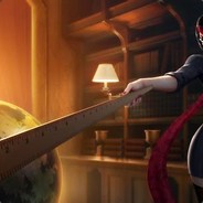 围墙中的稻草人