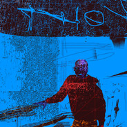 лизание бедра пса