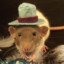 rat with a hat