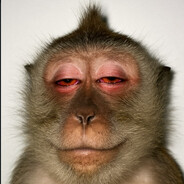 um macaquinho muito drogado