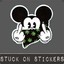 STUCK ON STICKERS