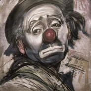 sad clown