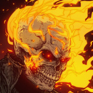 fire skull