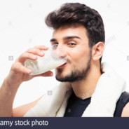 chug milk