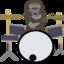 Le Singe batteur