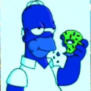 Blue homer