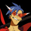 Kamina from Gurren Lagann